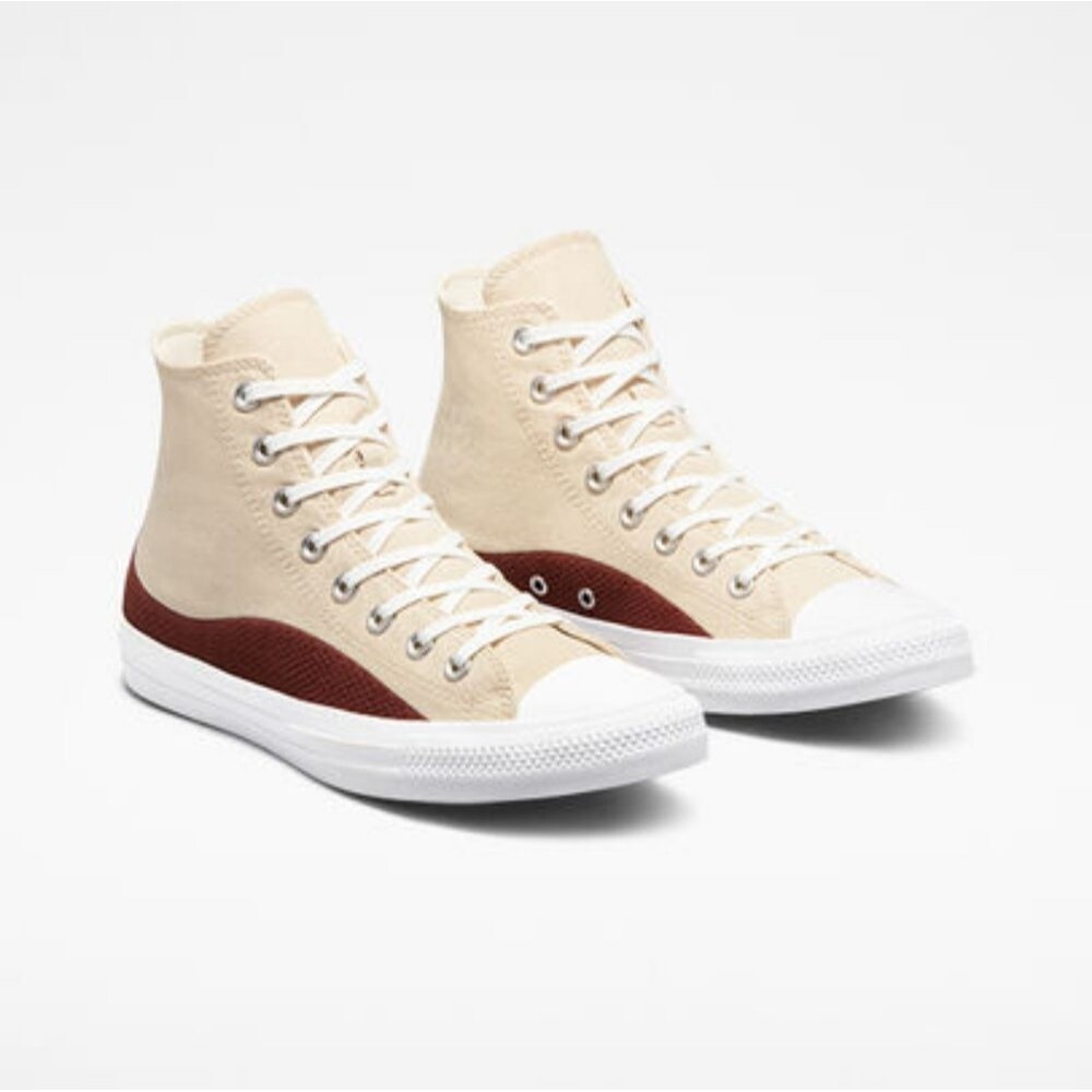 Converse Chuck Taylor All Star Craft Mix Hi Natural Red Oak Size 11 NIB - Picture 12 of 13